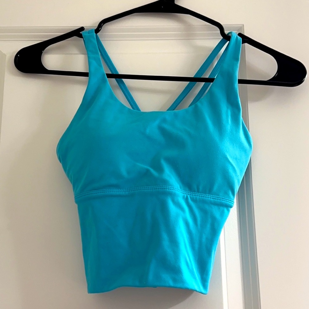 Blue NVGTN Matrix Top